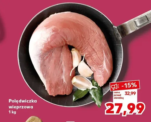 Polędwiczka wieprzowa promocja w Kaufland