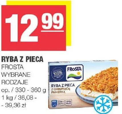 Ryba z pieca promocja w SPAR