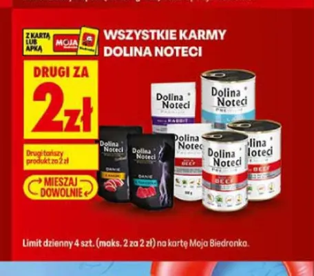 Karmy Dolina Noteci promocja w Biedronka