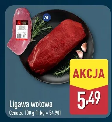 Ligawa wołowa promocja w Aldi