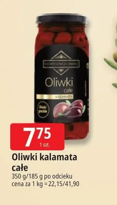 Oliwki kalamata całe Kwintesencja Smaku promocja w Leclerc