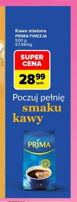 Kawa mielona Prima Finezja promocja w Carrefour