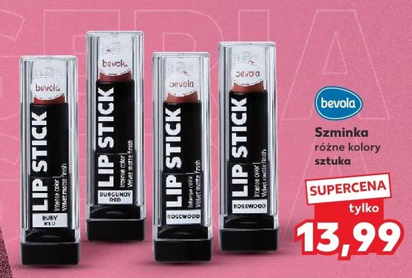 Szminka Bevola promocja w Kaufland