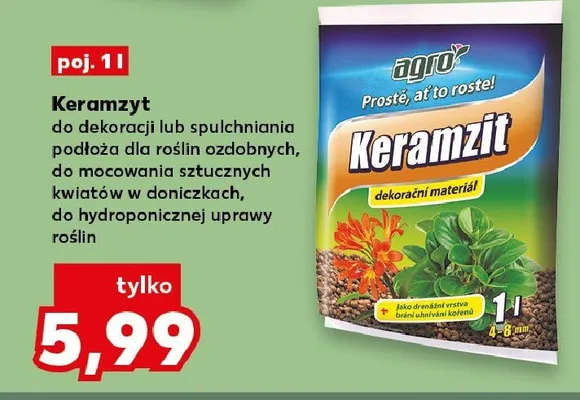 Keramzyt agro promocja w Kaufland
