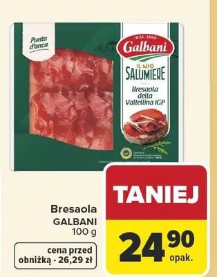 Bressaola promocja w Carrefour