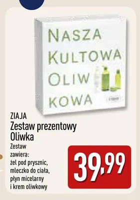 Zestaw prezentowy Oliwka Ziaja promocja w Aldi