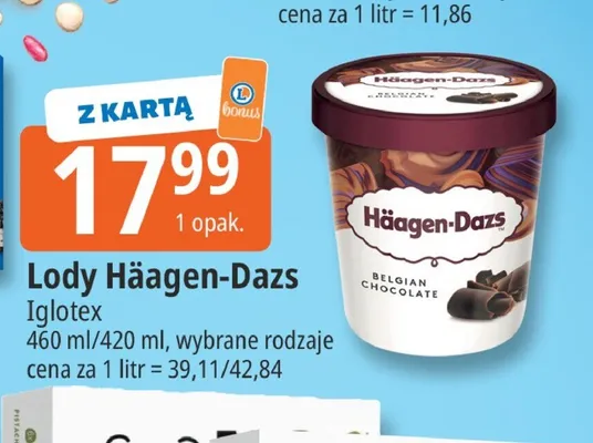 Lody Häagen-Dazs promocja w Leclerc