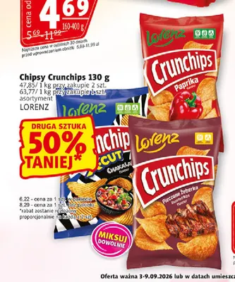 Chipsy Crunchips Paprika promocja w Prim Market