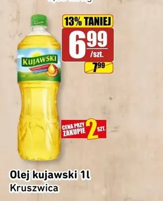 Olej rzepakowy Kujawski promocja w API Market