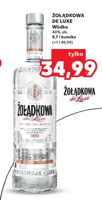 Wódka Żołądkowa de Luxe 40% alk. promocja w Kaufland