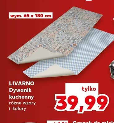 Dywanik kuchenny 65x180 cm Livarno promocja w Kaufland