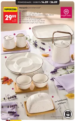 Półmisek porcelanowy 25x34 cm Mg Home promocja w Biedronka