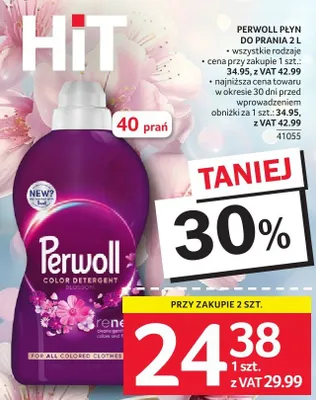 Płyn do prania Perwoll Color Detergent 2L promocja w Selgros