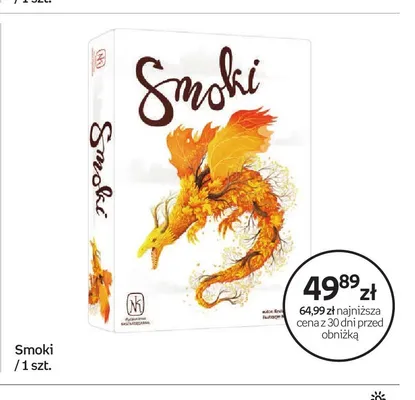 Gra planszowa Smoki promocja w Empik