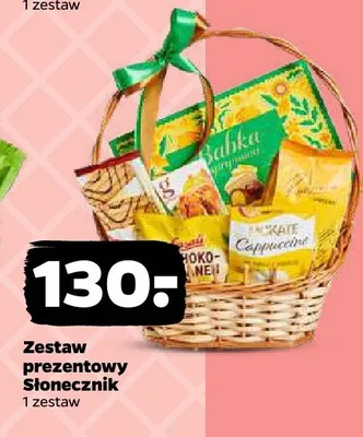 Zestaw prezentowy Słonecznik promocja w Netto