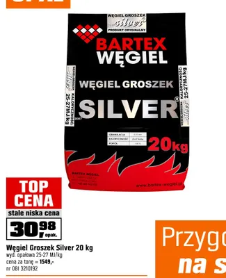 Węgiel Groszek Silver Bartex promocja w OBI