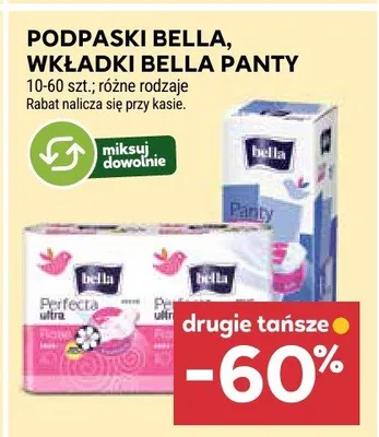 Podpaski, wkładki różne rodzaje promocja w Stokrotka