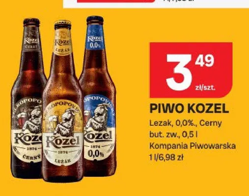 Piwo Kozel Ležák promocja w Chorten