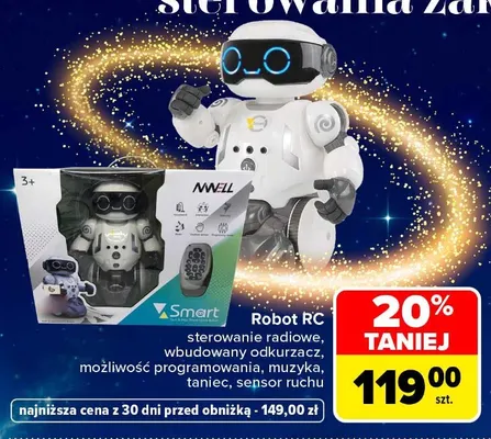 Robot RC Smart promocja w Carrefour