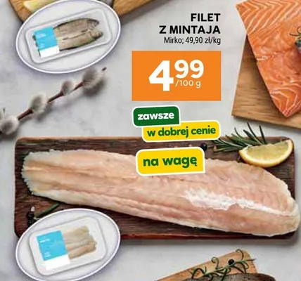 Filet z mintaja promocja w Stokrotka