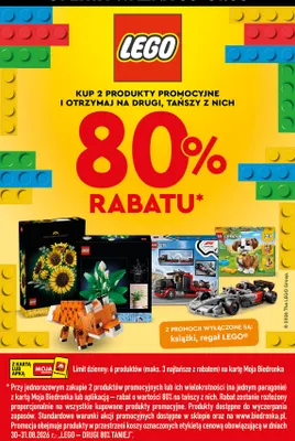 Klocki LEGO promocja w Biedronka