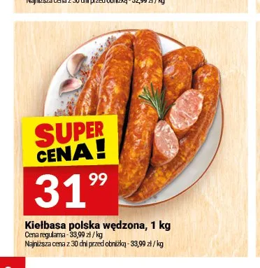 Kiełbasa polska wędzona Białecki promocja w Twój Market