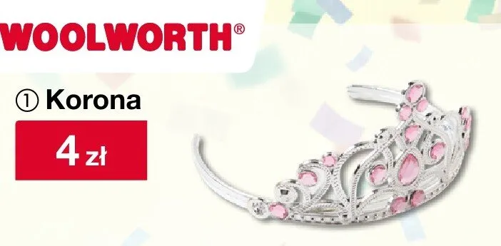 Korona promocja w Woolworth