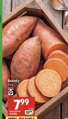 Bataty promocja w Delikatesy Centrum