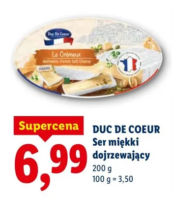 Ser miękki dojrzewający promocja w Lidl