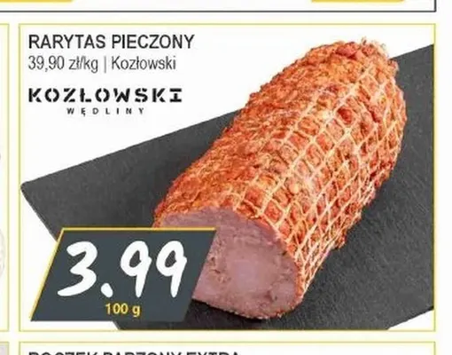 Rarytas pieczony Kozłowski promocja w Słoneczko