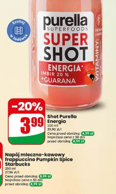 Shot Purella Energia promocja w Dino