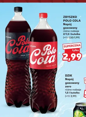 Napój gazowany Zbyszko Polo Cola Zero Cukru promocja w Kaufland