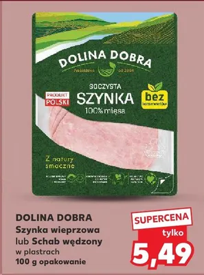 Schab wędzony w plastrach promocja w Kaufland