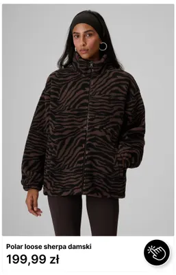 Polar loose sherpa damski 4F promocja w 4F