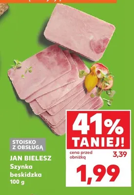 Szynka beskidzka Jan Bielesz promocja w Kaufland