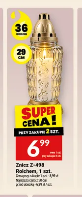 Znicz Rolchem Z-498 29 cm promocja w Twój Market