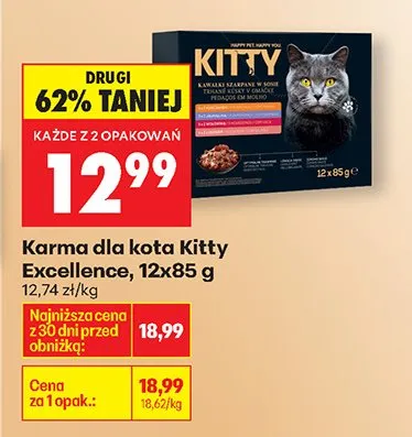 Karma dla kota Excellence promocja w Biedronka