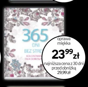Książka 365 dni bez stresu promocja w Empik