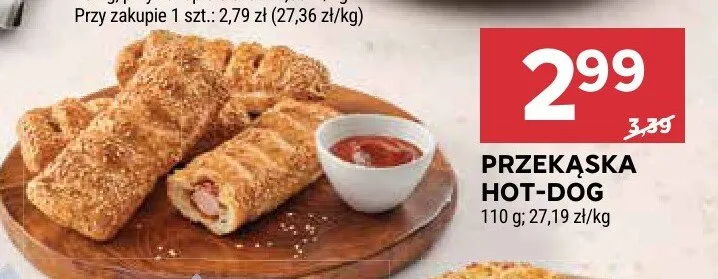 Przekąska hot-dog promocja w Stokrotka