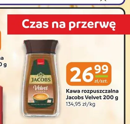 Kawa rozpuszczalna Jacobs Velvet promocja w Społem Częstochowa