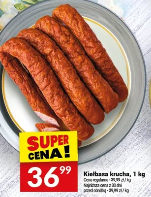 Kiełbasa krucha promocja w Twój Market