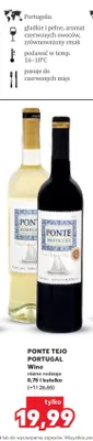 Wino Ponte Tejo Portugal czerwone promocja w Kaufland
