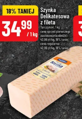 Szynka delikatesowa z fileta promocja w POLOmarket