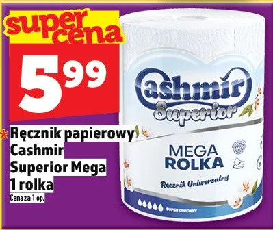 Ręcznik papierowy Cashmir Superior Mega promocja w TOPAZ