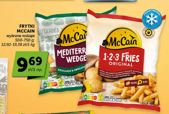 Frytki Mediterr Wedge McCain promocja w Euro Sklep