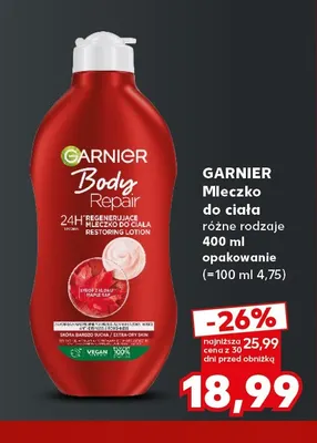 Mleczko do ciała regenerujące Garnier Body Repair promocja w Kaufland