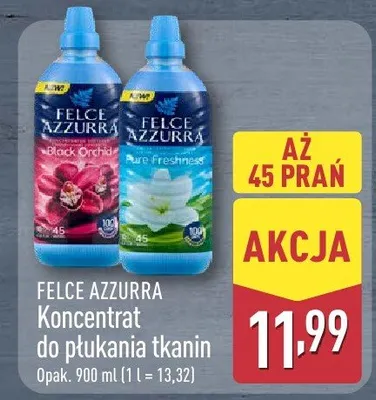 Koncentrat do płukania tkanin Felce Azzurra Black Orchid promocja w Aldi