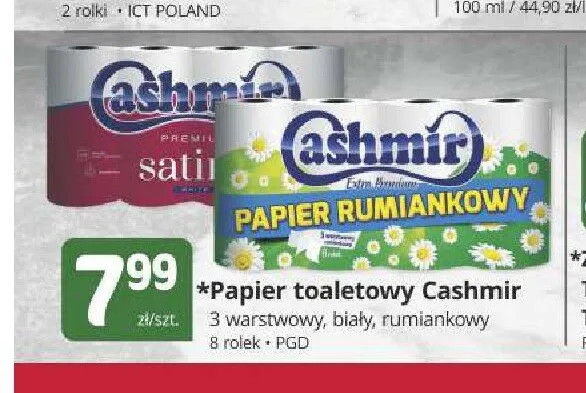 Papier toaletowy Cashmir promocja w Marketvita