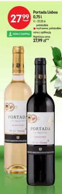 Wino Portada Lisboa białe półsłodkie promocja w Żabka