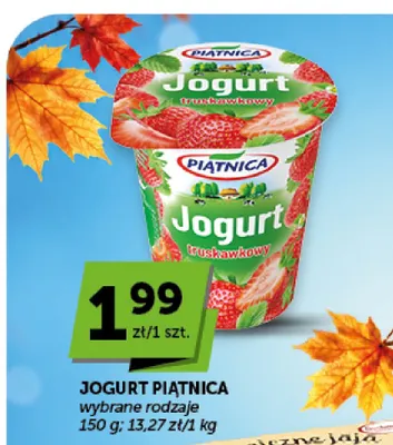 Jogurt Piątnica promocja w Groszek